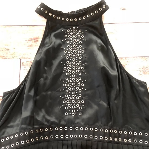 Catherine Malandrino halter neck pleated silk dress, like a new - Picture 2 of 10